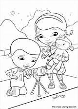 Coloring Doc Mcstuffins Pages Tlc1 sketch template