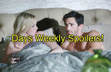 days of our lives dool spoilers week of may 23 rekindled love explosive confrontations and
