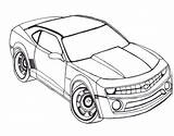 Coloring Camaro Pages Getcolorings Chevy Racing Car sketch template