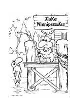 Coloring Muppet Babies Baby Pages Fishing Gonzo Winnipesaukee Lake Muppets Book Faithful Colorir Colour Paint Info Printable Geyser Yellowstone Old sketch template