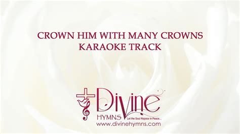 crown    crowns song karaoke  lyrics video divine hymns youtube