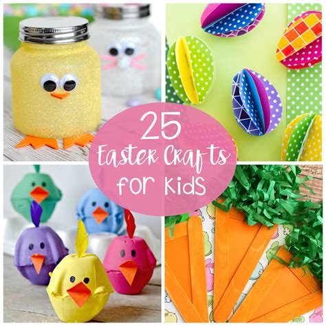 cute  fun easter crafts  kids crazy  projects