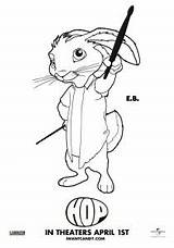 Pages Coloring Colouring Printable Hop Movie Kids Printables Sheets Easter sketch template