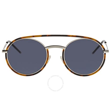 Dior Men S Blue Mirror Aviator Sunglasses Diorsynthesis01