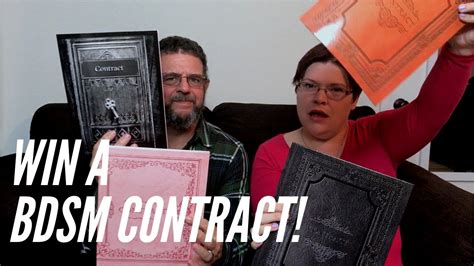 bdsm contracts review and giveaway youtube