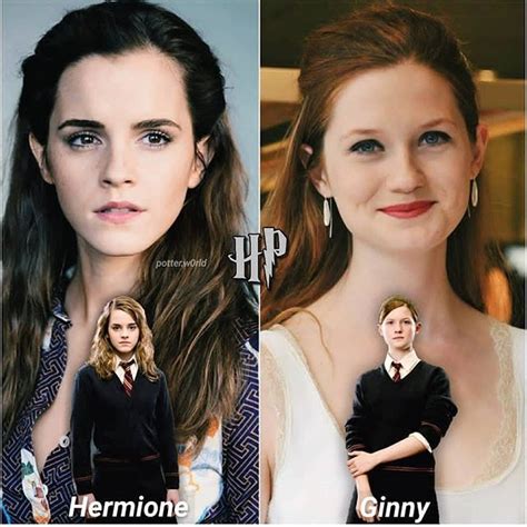 ginny or hermione ️ 💕 cr potter w0rld