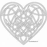 Coloring Celtic Pages Heart Knot Printable Color Adult Transparent Mandala Knotwork Symbol Donteatthepaste Geometric Colouring Knots Designs Symbols Also Available sketch template