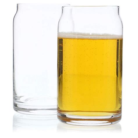 pack  shaped beer glasses clear  ounces walmartcom