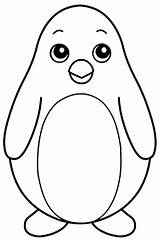 Pinguim Pinguin Penguins Pinguins Colorear Tegninger Mar Pingouin Riscos Doodle Pinguino Molde Cool2bkids sketch template