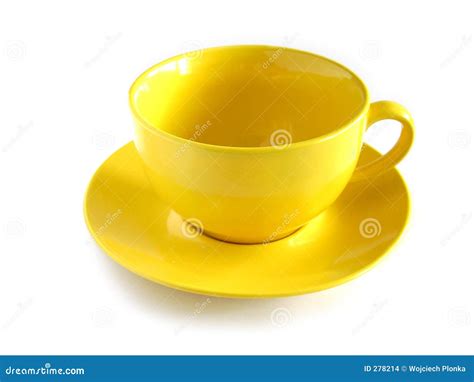 yellow cup stock images image