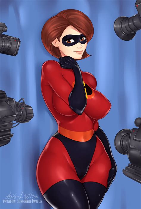 elastigirl going to reveal herself by ange1witch on