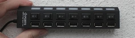 mieserabler billig schrott von conrad schaltbarer conrad  port usb  hub bestnr