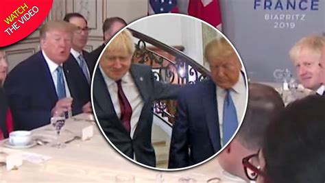 Donald Trump Hails Boris Johnson As Right Man For Brexit In First G7