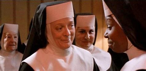 Maggie Smith And Whoppi Goldeberg Sister Act 1992