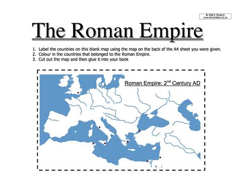 map   roman empire worksheet year