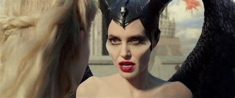maleficent 2 angelina jolie s deep red lips were worth fighting for
