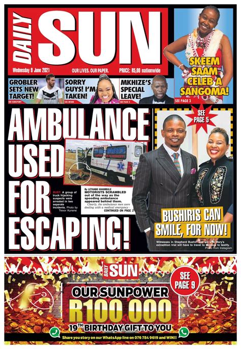 daily sun june   newspaper   digital subscription