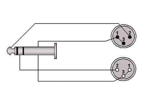 xlr stereo jack wiring diagram wiring diagram