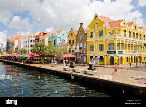 punda harbour front willemstad curacao stock photo  alamy