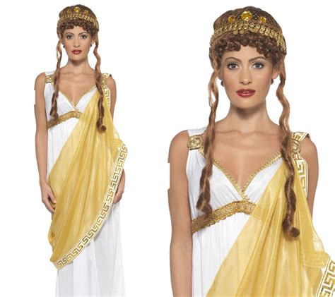 Helen Of Troy Costume Greco Romano Toga Donna Costume Outfit Nuovi Ebay