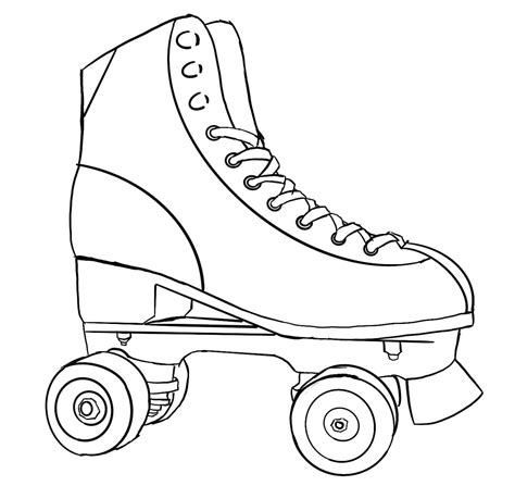 coloring pages roller skates latest hd coloring pages printable