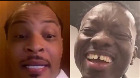 michael blackson confronts ti for capping like he loved getting booed