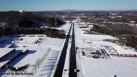 snow flyover  martinsville collinsville virginia  youtube