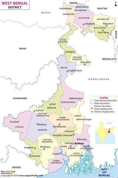 Which District Is Big In West Bengal Quora