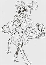 Muffet Undertale Mess Inktober Doodle sketch template