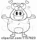 Cow Plump Happy Crush Clip Royalty sketch template