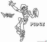 Voltron Coloring Pages Pidge Printable Bettercoloring Kids Adults Worksheets sketch template