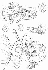 Sakura Coloring Pages Fun Kids sketch template
