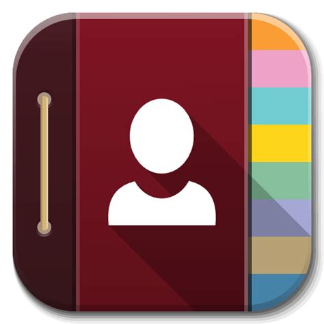 apps contacts icon flatwoken iconpack alecive