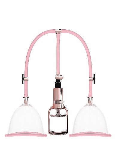 Breast Pump Set Medium Pink And Rose Gold Saints And Sinners