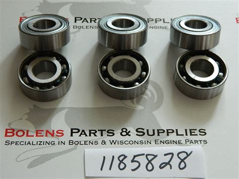 bolens parts  bolens mower deck spindle bearings set     fits  oem