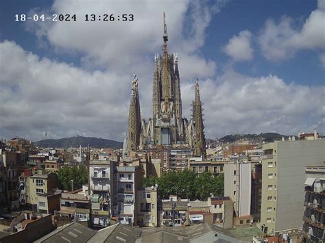 webcam barcelona sagrada familia