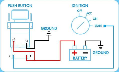 telemecanique zb bw push button quick start ignition switch wiring diagram schematic