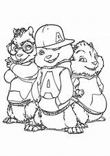 Chipmunks Drawing Alvin Getdrawings Coloring Pages sketch template