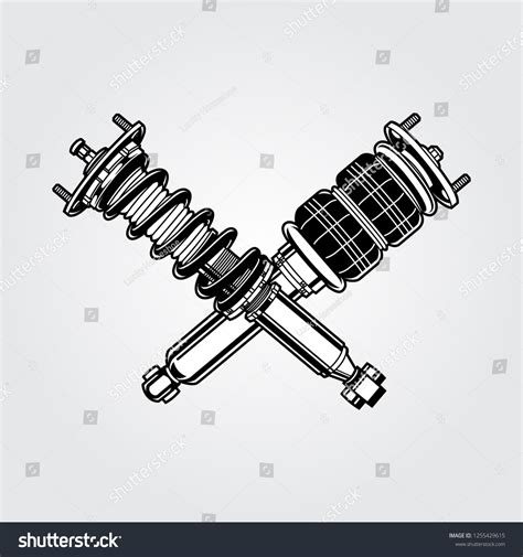 air suspension icons  shutterstock