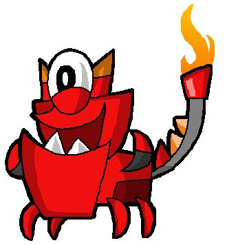 mixels prototype flamzer vector  darktidalwave  deviantart