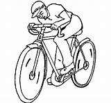 Cycling Coloring Coloringcrew Gif sketch template