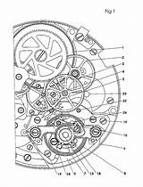 Drawing Mechanical Engineering Engineer Technical Clock Patent Pdf Symbols Google Drawings Clipart Steampunk Coloring Patents Example Sketch Gear Movement Cliparts sketch template
