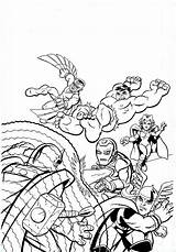 Coloring Pages Marvel Superhero Squad Super Hero Comic Sheets Chibi Az Popular Comments Coloringhome Kids Captain America Template sketch template