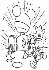 Mickey Mouse Clubhouse Coloring Pages House Colouring Printable Front Color Sheets Disney His Jungle Getdrawings Birthday Getcolorings Print Popular Kidsplaycolor sketch template