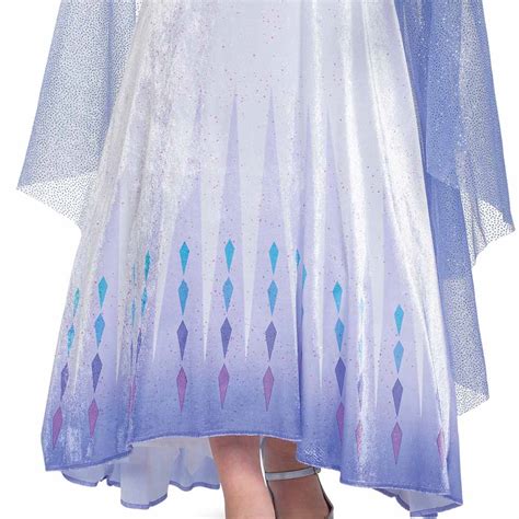 Disguise Frozen 2 Snow Queen Elsa Deluxe Exclusive Halloween Costume