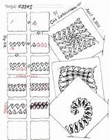 Esses Zentangle Tangledupinart Tangle Revisited Tangled Tangles sketch template