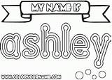 Coloring Name Pages Ashley Printable Names Girls Coloring4free Print Definition Super Only Popular Coloringhome Pdf sketch template