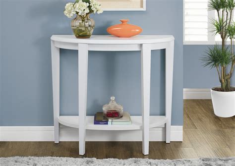 I 2451 Accent Table 36 L White Hall Console By