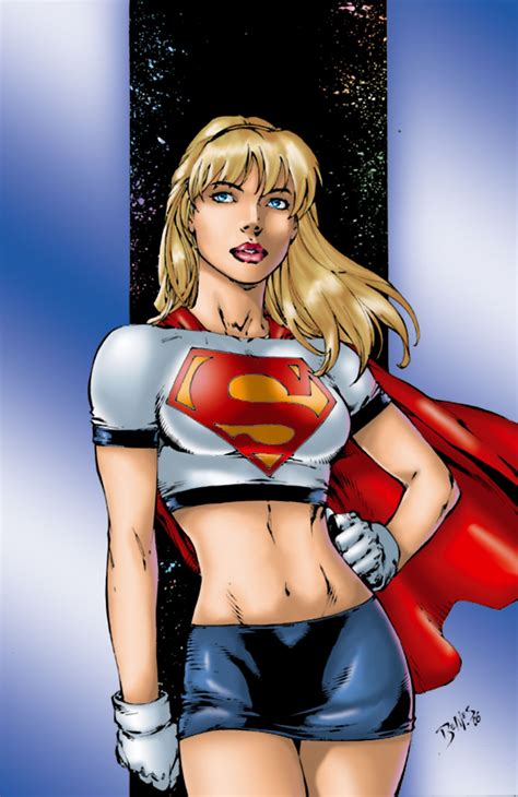 Supergirl Linda Danvers Art By Ed Benes Power Girl Supergirl