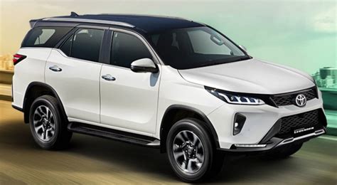 toyota launches facelifted  fortuner  top spec legender variant